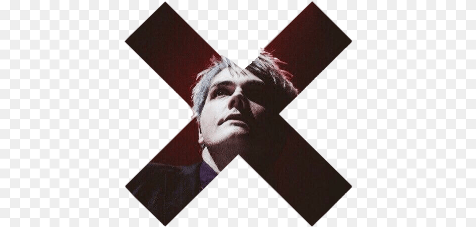 Gerard Way Overlay Orange Wrong Icon, Art, Collage, Portrait, Photography Free Transparent Png