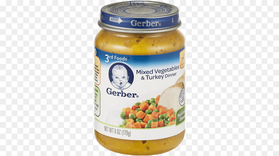 Gerber Baby, Person, Food, Ketchup Free Transparent Png