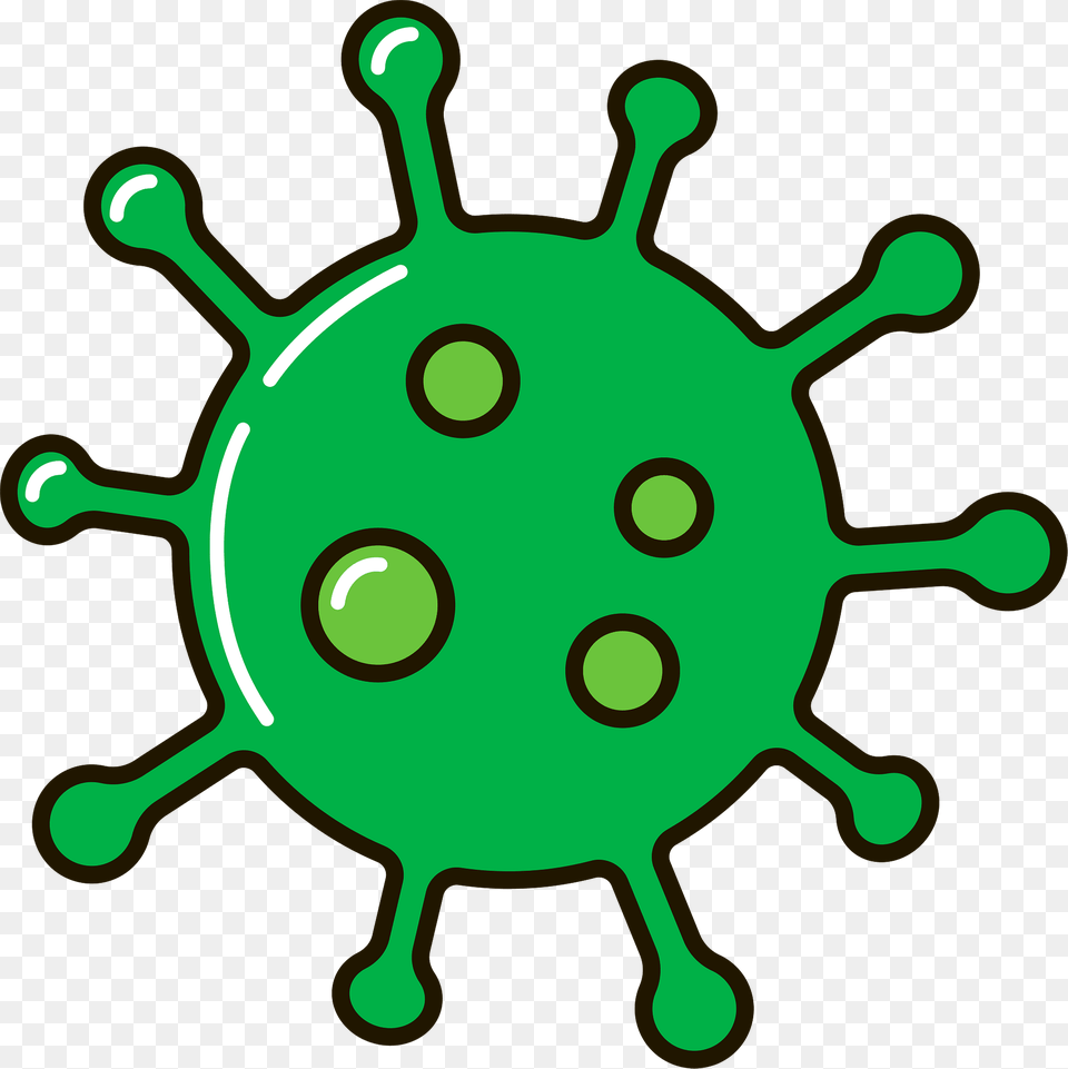 Germ Clipart, Green Free Transparent Png