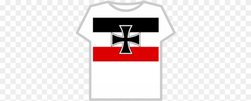German Army Flag T Shirt Roblox T Shirt Roblox Nazi, Clothing, T-shirt Png Image