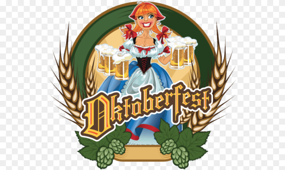 German Beer Girl Costume Label By Bottleyourbrand Dublin Pub Springfield Il, Baby, Face, Head, Person Png