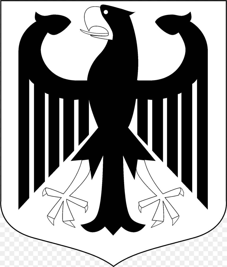 German Coat Of Arms Eagle Clipart, Emblem, Symbol, Animal, Kangaroo Free Png Download