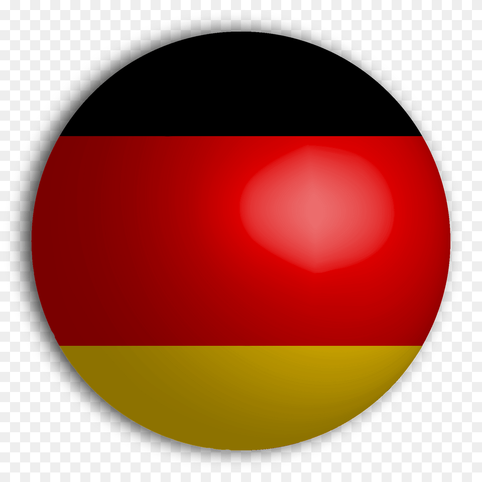 German Flag Globe, Sphere, Logo, Disk, Light Free Png Download