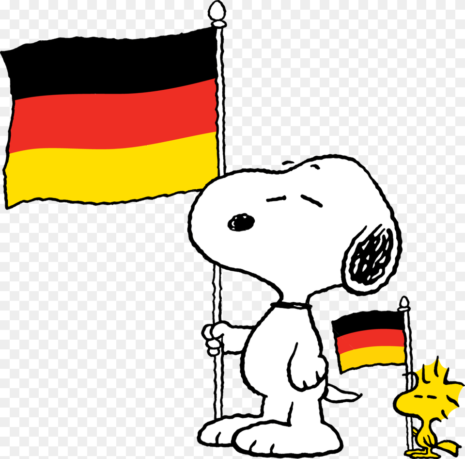 German Flag Snoopy, Baby, Person, Animal, Bear Free Png