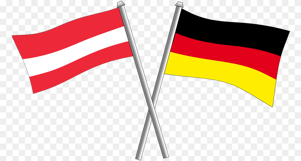 German Germany Friendship Flag Flags Austria German English Exchange, Austria Flag Png