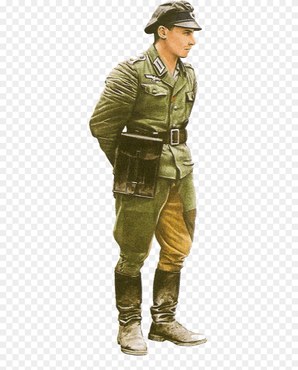 German Officer In Italy, Adult, Person, Man, Male Png Image