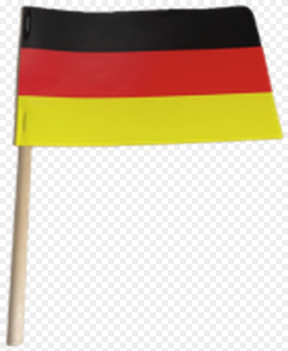 German Paper Flag On Flag, Germany Flag Free Png