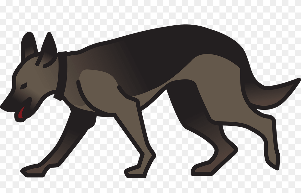 German Shepherd Clipart, Animal, Canine, Kangaroo, Mammal Png Image