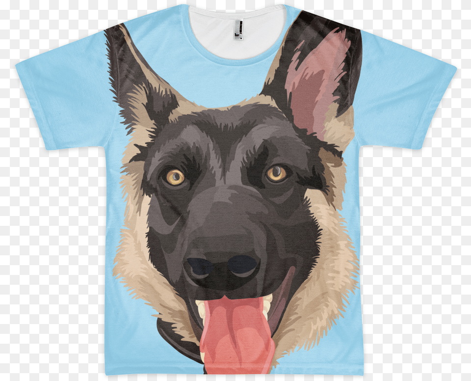 German Shepherd Dog, T-shirt, Clothing, Pet, Mammal Png