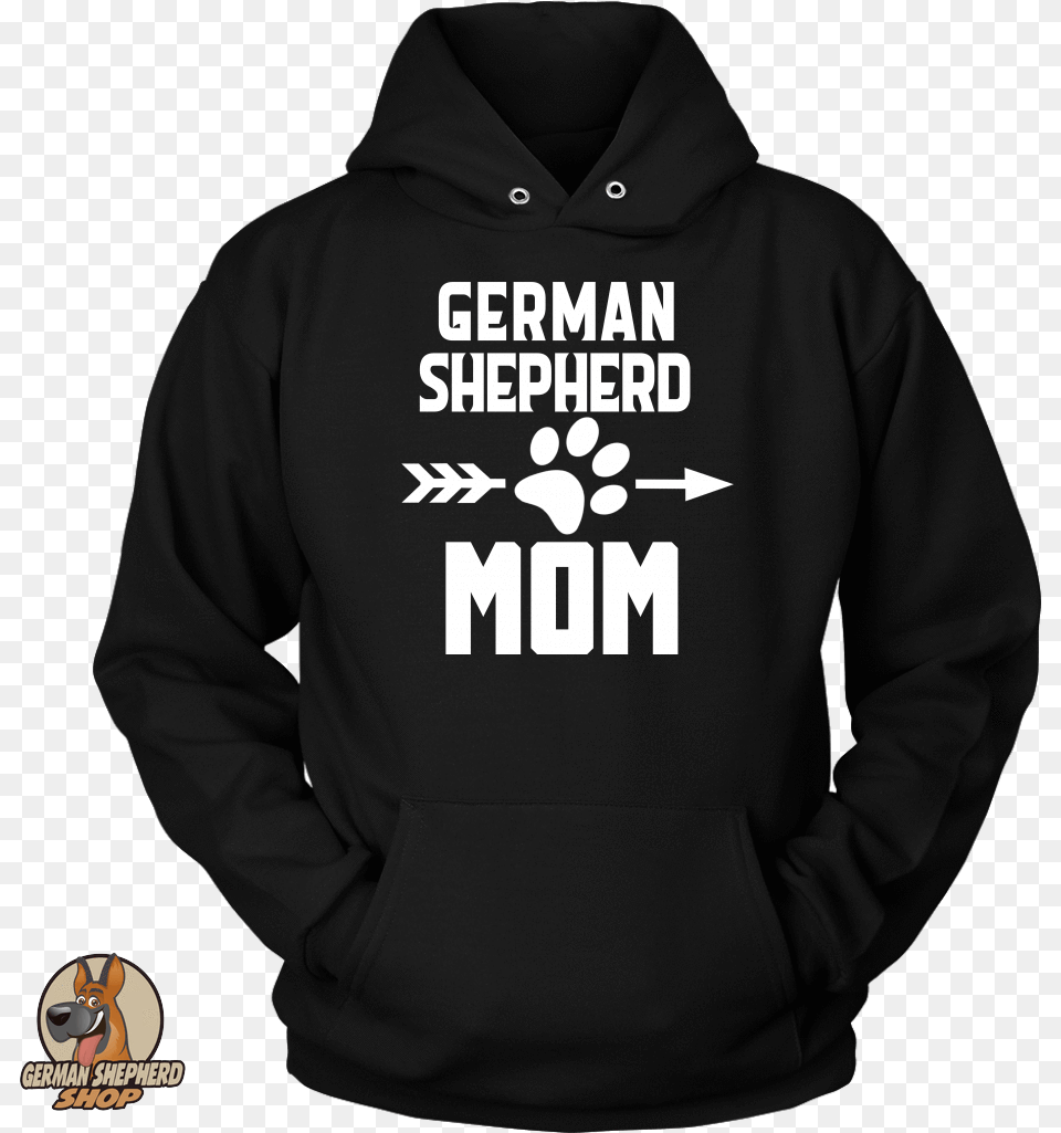 German Shepherd Mom Paw Arrow Gtr, Clothing, Hoodie, Knitwear, Sweater Free Transparent Png