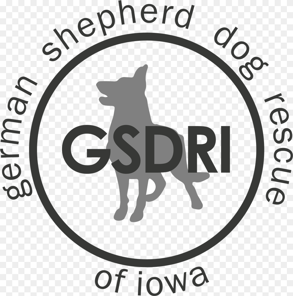 German Shepherd Rescue Of Iowa Kishu, Logo, Animal, Coyote, Mammal Png