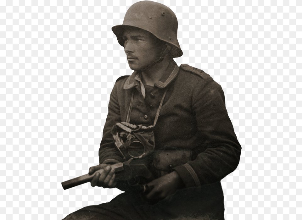 German Soldier Soldado Primeira Guerra Mundial, Adult, Portrait, Photography, Person Free Transparent Png