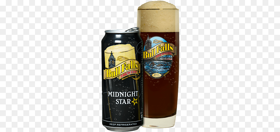 German Style Schwarzbier The Dark Beer With The Blonde Bull Falls Midnight Star 416 C, Alcohol, Beverage, Lager, Stout Free Png Download