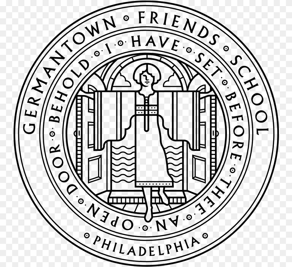 Germantown Friends School Logo, Text Free Transparent Png