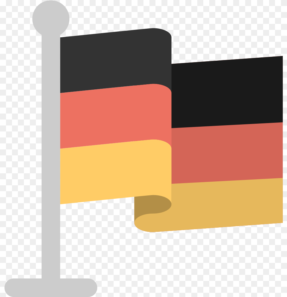 Germany Flag Icon Bandiera Germania Icon, Germany Flag, Mailbox Free Png Download