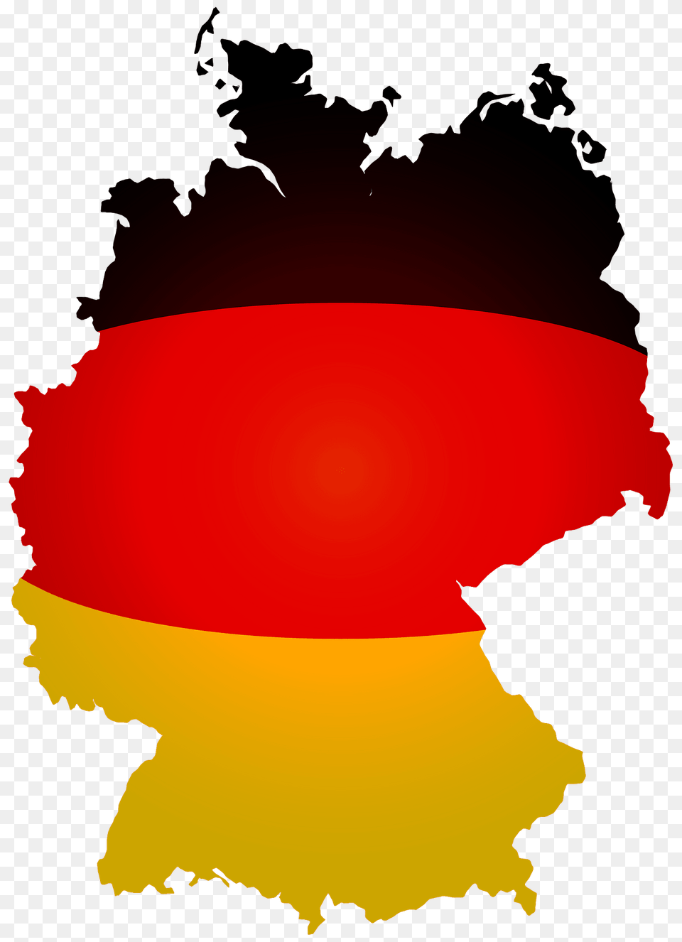 Germany Flag Map Clipart, Nuclear, Mountain, Nature, Outdoors Png