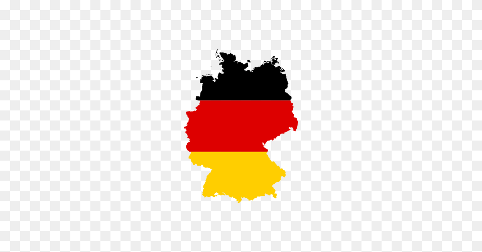 Germany Flag Map Vector And Transparent The Graphic Cave, Logo, Symbol Free Png