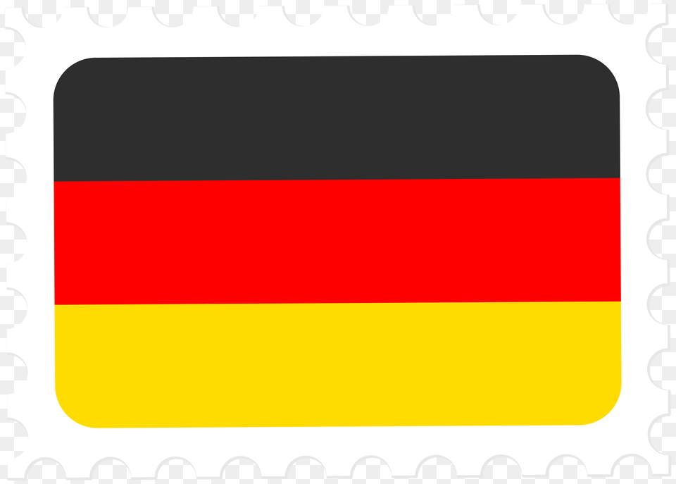 Germany Flag Postage Stamp Clip Art Gallery, Text Free Png Download