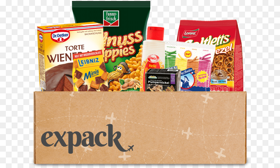 Germany Funny Frisch Flippies 882 Oz, Food, Snack, Person, Box Free Png Download