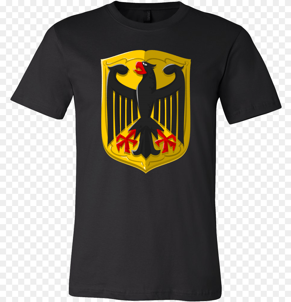 Germany German Flag Vintage Retro Seal Of T Shirt September Birthday T Shirts Designs, Clothing, T-shirt, Logo, Symbol Free Png Download
