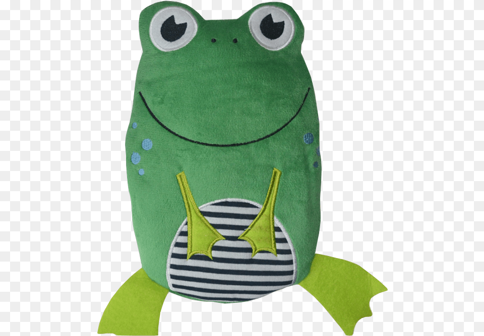 Germany Imported Hugo Frosch Cartoon Plush Cloth Jacket Wrmflasche Frosch, Toy, Amphibian, Animal, Frog Free Transparent Png