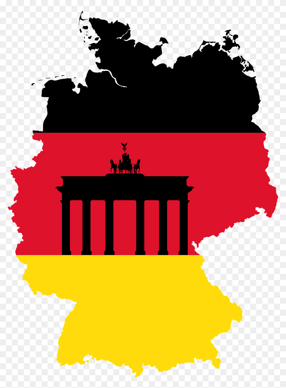 Germany Map Flag 2 Clipart, Architecture, Pillar, Building, Prayer Png Image