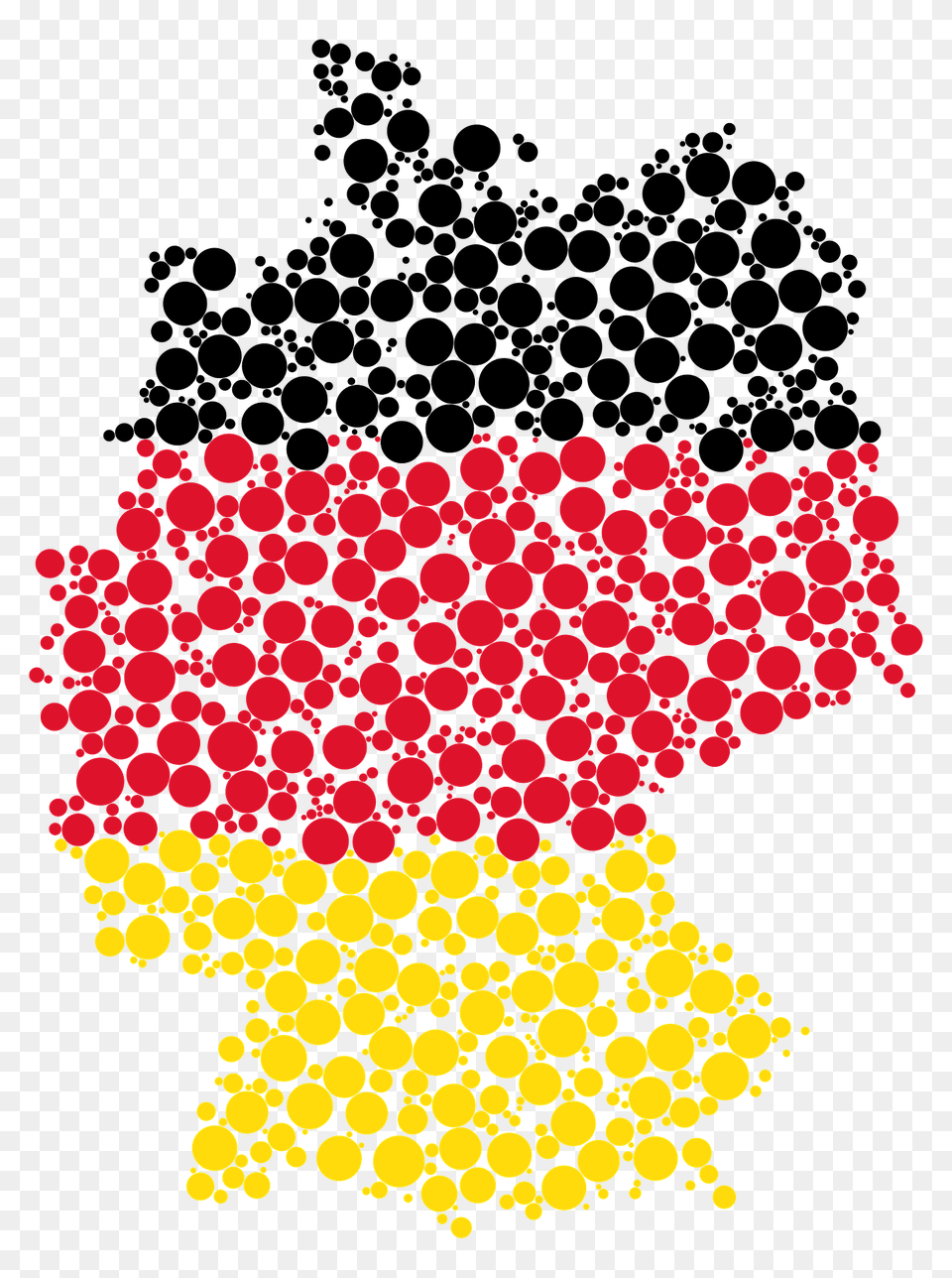 Germany Map Flag Circles Clipart, Art, Floral Design, Graphics, Pattern Png