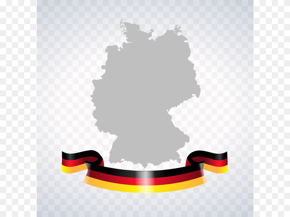 Germany Map Germany Map Contour Borders Outline Germany Blue Map, Nature, Outdoors, Sky, Logo Png Image