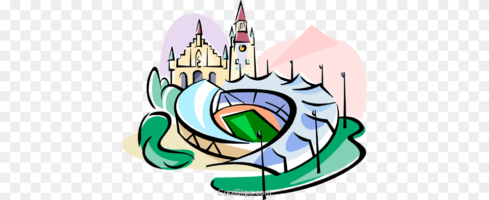 Germany Munich Olympic Stadium Royalty Vector Clip Art, Outdoors Free Transparent Png