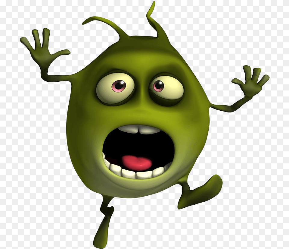 Germs Pic Germs, Green, Amphibian, Animal, Frog Free Png