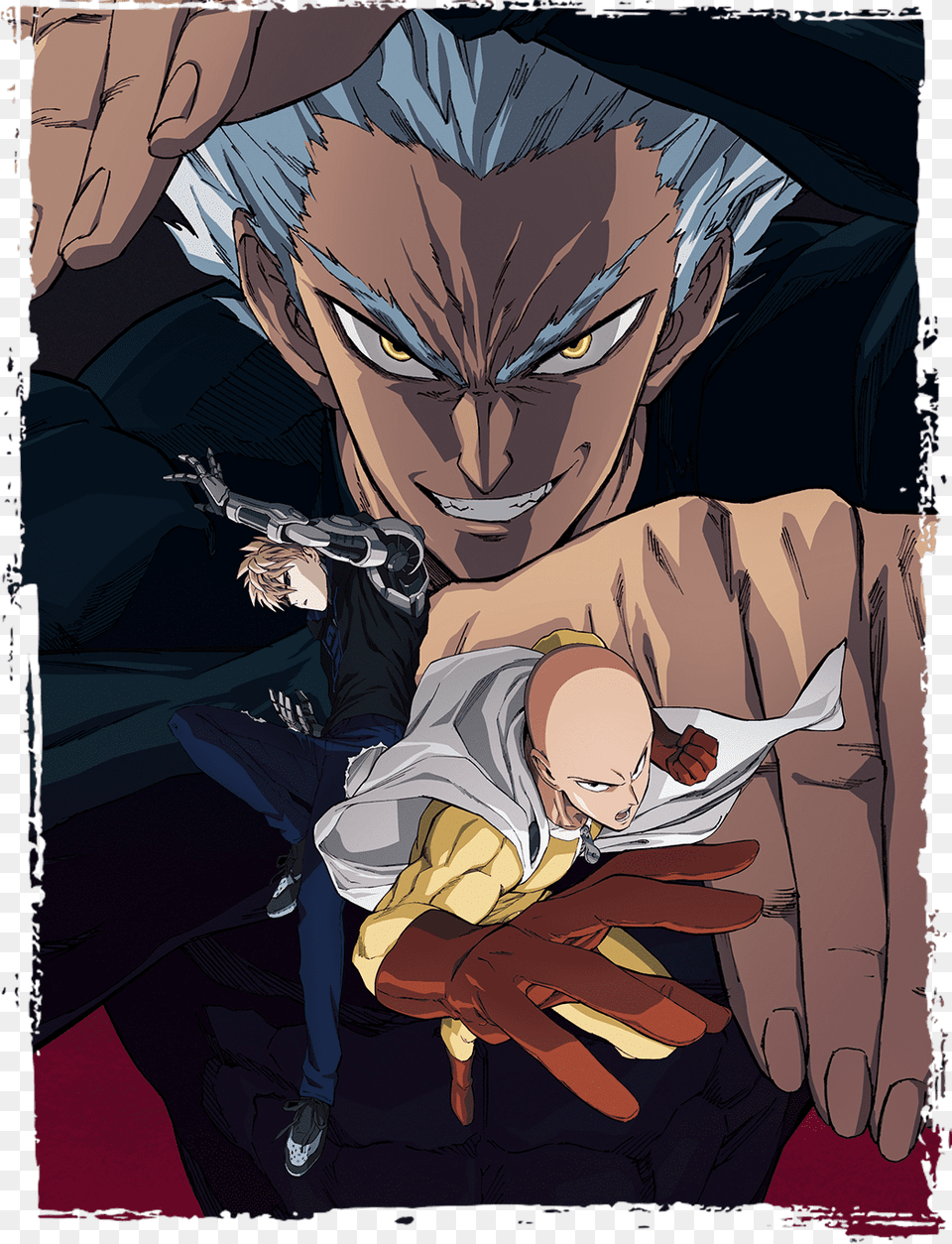 Gero One Punch Man, Book, Comics, Publication, Face Free Png Download