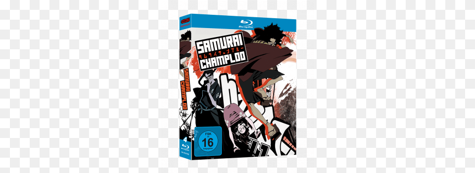 Gesamtausgabe Blu Ray Edition Samurai Champloo Complete Collection, Book, Comics, Publication, Person Free Png