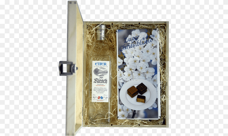 Geschenkkiste Chriesiblete 8er Mit Original Etter Toffee, Bottle, Box Free Png