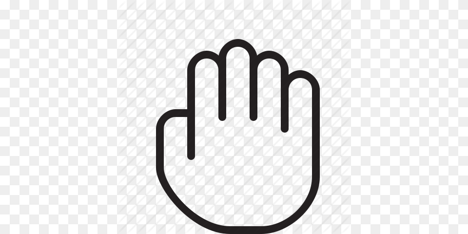 Gesture Grab Hand Line Selection Icon, Clothing, Glove, Baseball, Baseball Glove Png Image