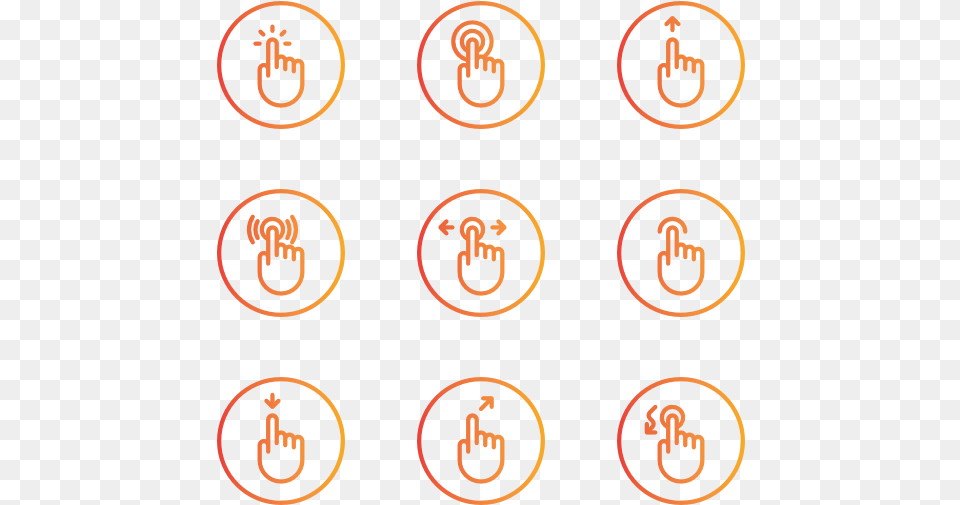 Gesture Set Circle, Text, Symbol, Firearm, Weapon Free Png Download