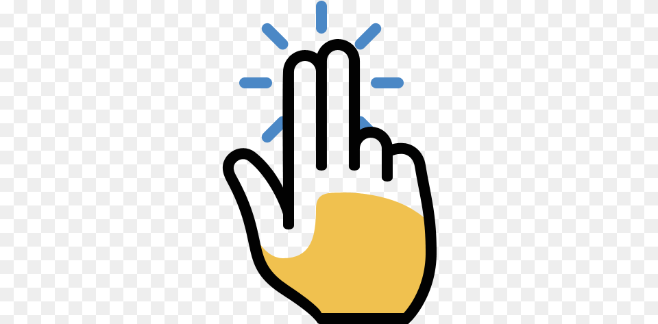 Gesture Two Finger Tap Icon Of Responsive And Mobile Mouse Like, Electronics, Hardware, Lighting Free Png