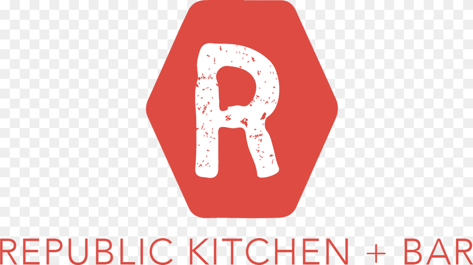 Get A 50 Gift Certificate To Republic Kitchen Amp Bar Republic Kitchen Logo, Sign, Symbol, Road Sign, Food Free Transparent Png