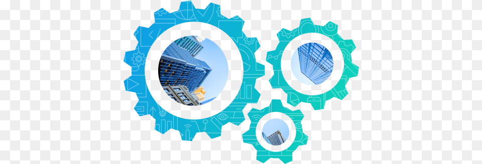 Get A Business Advantage With 3dcart And Amazon Circle, Machine, Gear, City, Wheel Free Transparent Png