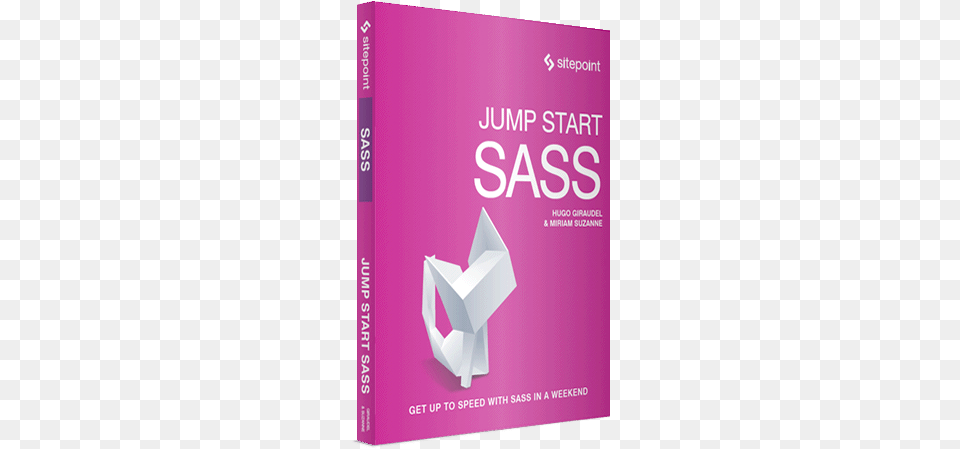 Get A Jump Start On Sass Today Book Cover, Paper, Publication, Art, Advertisement Png