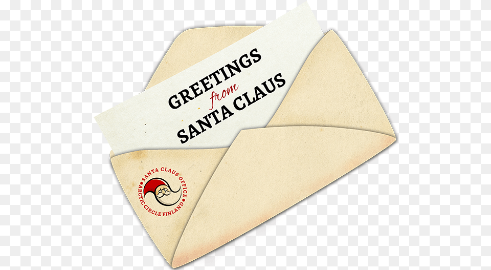 Get A Personalized Letter From Santa Envelope, Mail Png Image