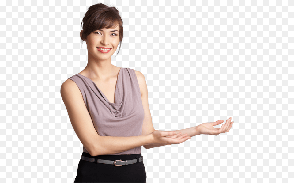 Get A Quote Corporate Girl, Woman, Adult, Blouse, Clothing Free Transparent Png