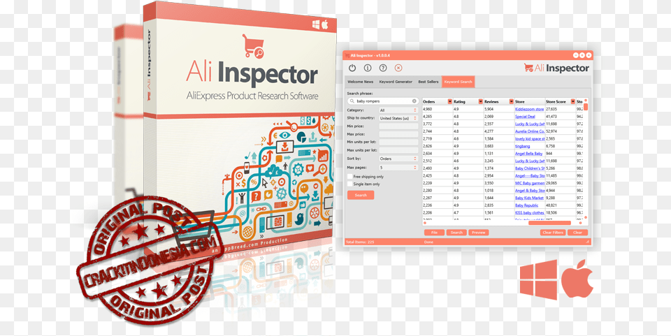 Get Ali Inspector Product Market Research Tool Aliexpress, Page, Text Png Image