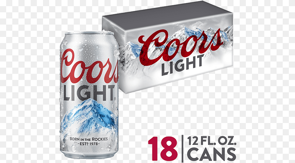 Get Coors Light Beer Can, Beverage, Coke, Soda, Tin Free Png
