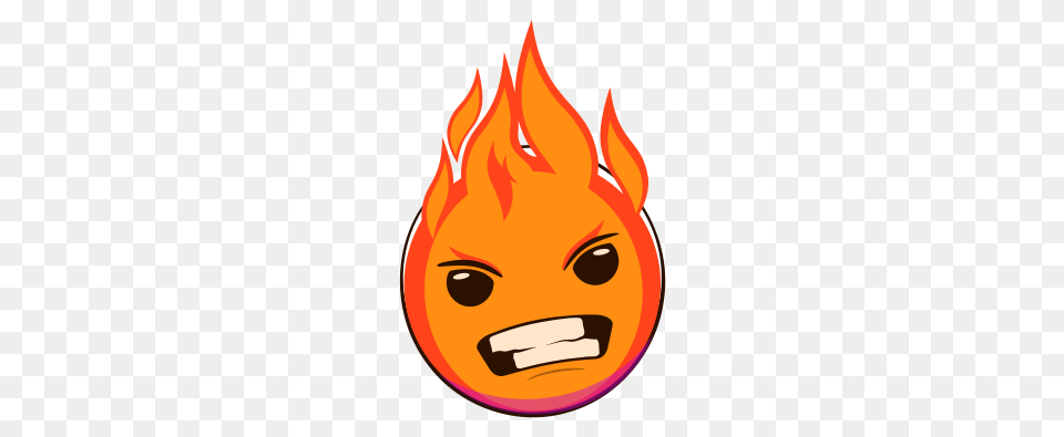 Get Fire Emoji, Flame, Baby, Person, Face Png