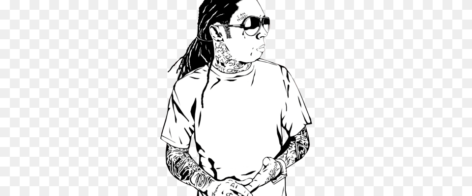 Get Flash Now Lil Wayne Dedication, Adult, Person, Man, Male Free Png