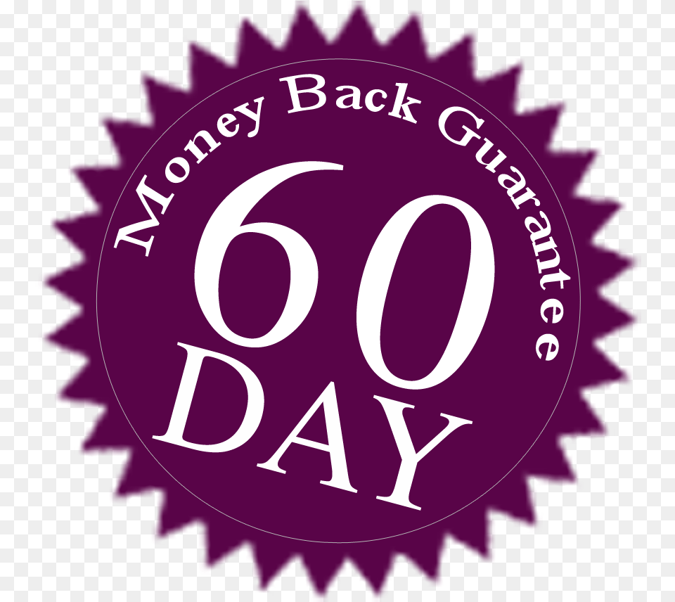 Get Healthy And A 60 Day Money Back Mamp, Purple, Logo Free Png Download