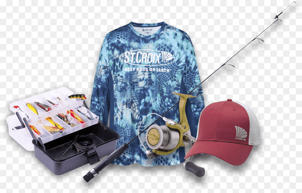 Get Hooked Up St Croix Rods Gear, Baseball Cap, Cap, Clothing, Hat Free Png
