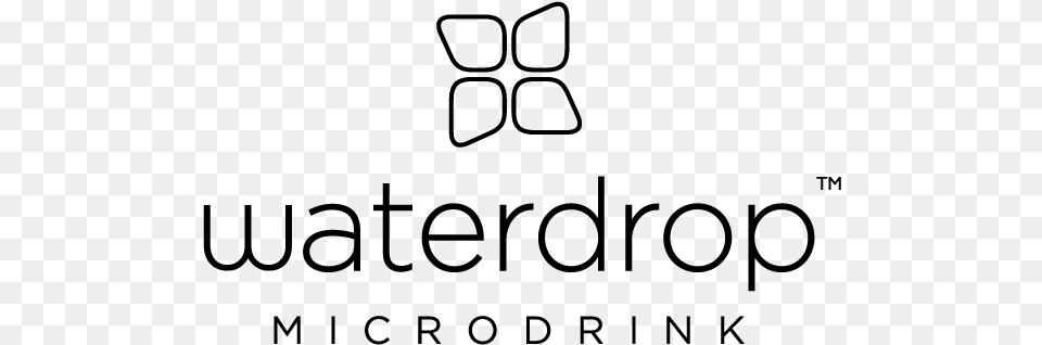 Get In Touch Waterdrop Microdrink Logo, Gray Free Png