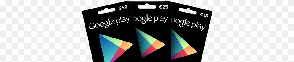 Get It Google Play Gift Cards, Text Free Png Download