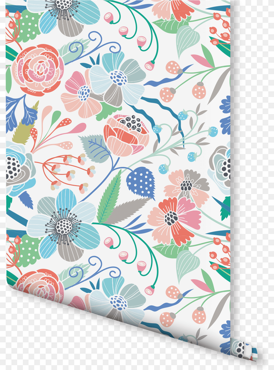 Get Lost Amongst A Meadow Of Pastel Coloured Flowers Floral Design, Art, Floral Design, Graphics, Pattern Free Png Download